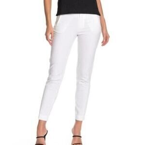 ATM White Slim Pants, Spring, Summer, Minimalist, Casual, Beach, Resort, 10